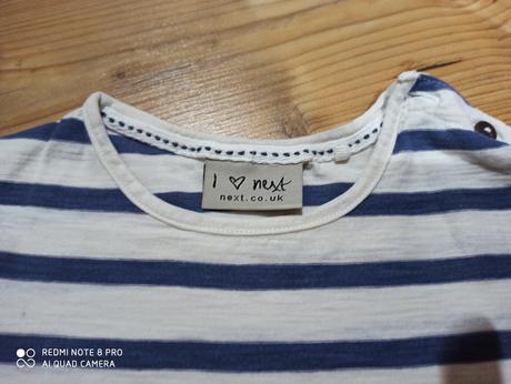 Pásikavé tričko, next,104