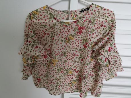 Blúzka s volánovými rukávmi, calliope,m
