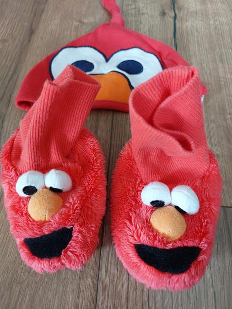 Capačky a čapica elmo, h&m,18