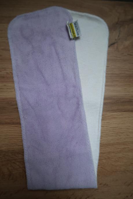 Dlouhá vkládací plena fialová, majab