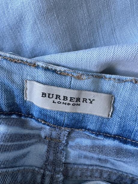 Burberry - džínsová sukňa, burberry,s
