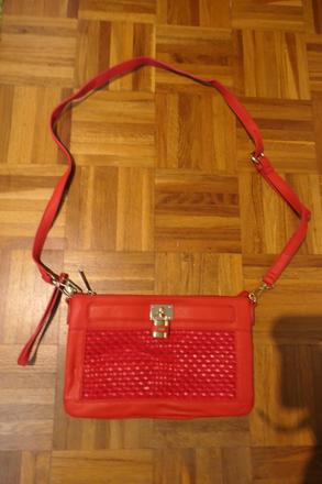 Gaudi original krasna cervena crossbody, gaudi