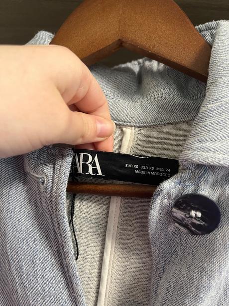 Kabát z ľanovej zmesi, zara,xs