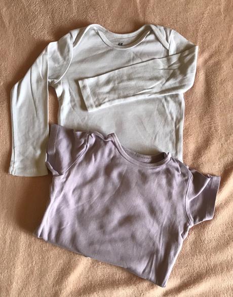 Body krátky a dlhý rukáv, h&m,92