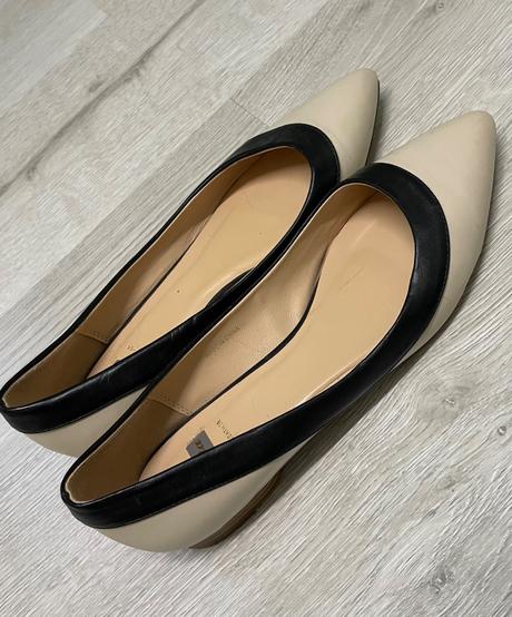 Kožené baleríny, baťa,38