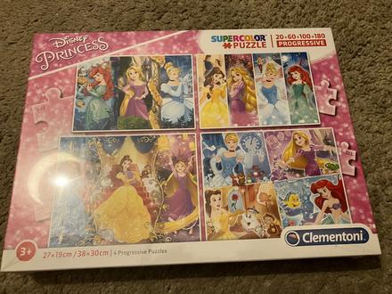 Puzzle disney princess, 4v1, 