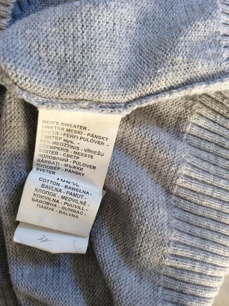 Bavlnený pulóver l/xl, l