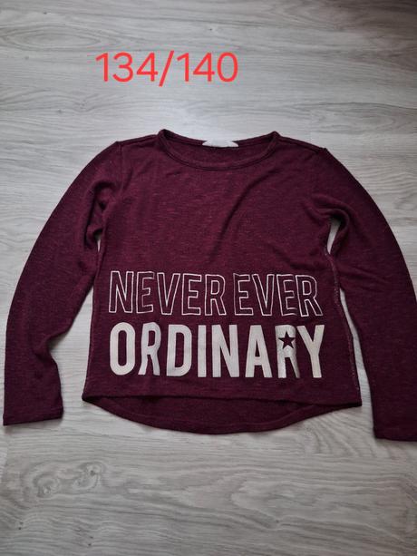 Dievčenské mikiny 134/140, 134