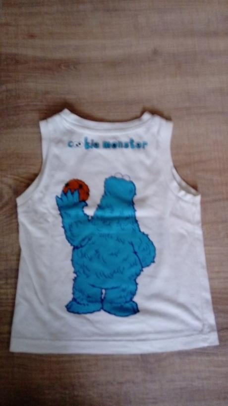 Veselé zaujímavé tielko, 86/92, h&m,86