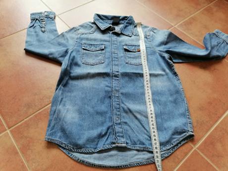 Košeľa denim, veľ. 122, denim,122