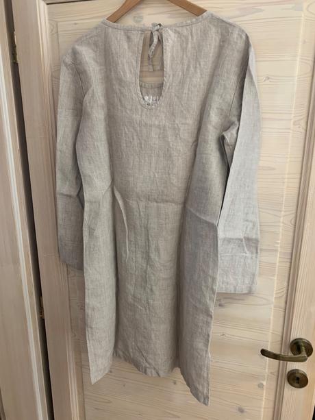 Pohan s ľanové vyšívané šaty s, s