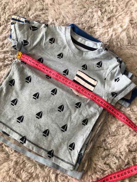 Tričká 4ks + 1 adidas grátis, 80