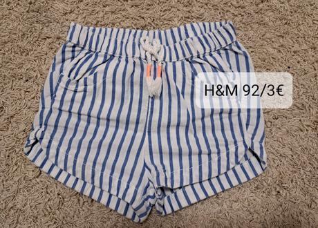 Krátke nohavice, h&m,92