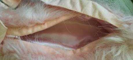 Taštička kožušinová - 31 x 15 cm,