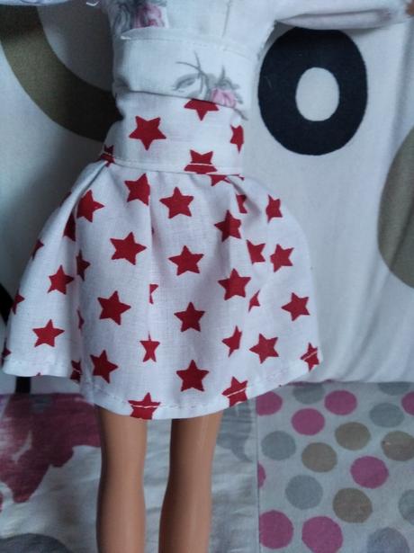 Sukne babiku barbie, 