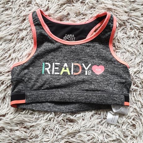 Kratky sportovy top, zara,128