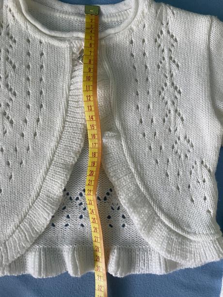 Bolerko biele pletené, 122