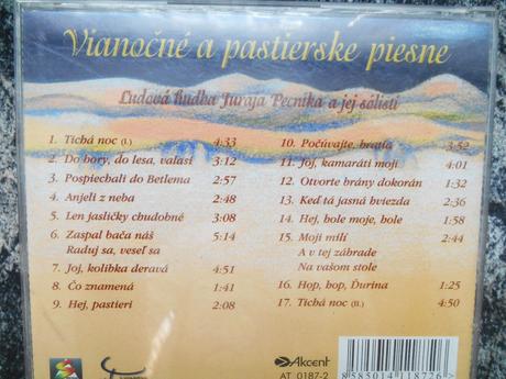 Cd vianočné piesne slov. jazyk, 