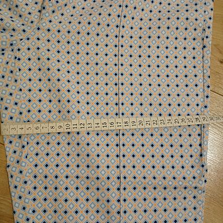 Bledomodro-marhuľkové obtiahnuté nohavice/jeggins, tchibo,46