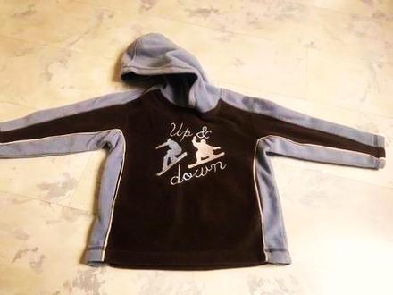 Flisová mikinka s kapucňou, 92