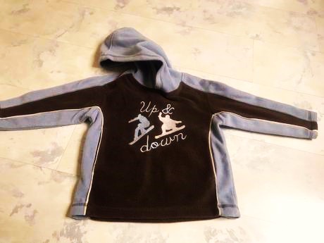 Flisová mikinka s kapucňou, 92