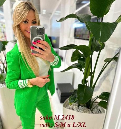 Dámske saka a nohavice, m