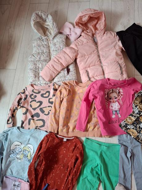 Predám balík letno-jesenného oblečenia pre dievča, 104–116