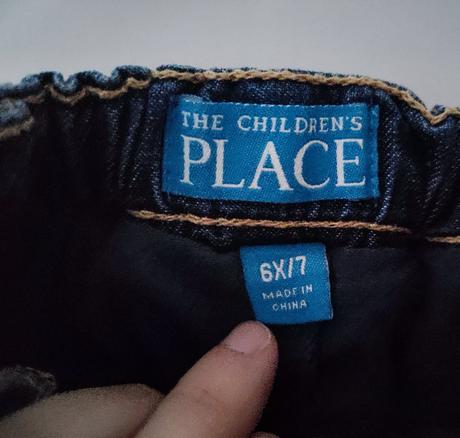 Riflová sukňa, children's place,122