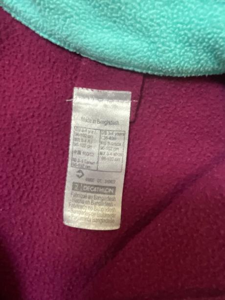 Funkčná flaušová mikina, quechua,104