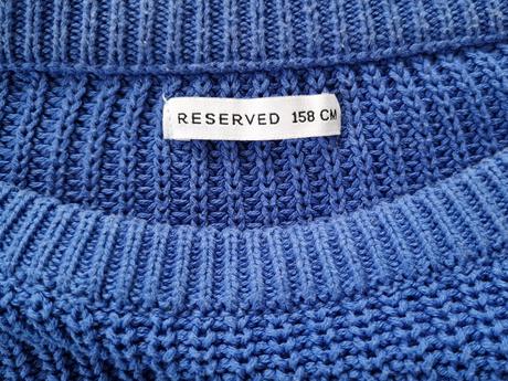 Predĺžený svetrík reserved, reserved,158