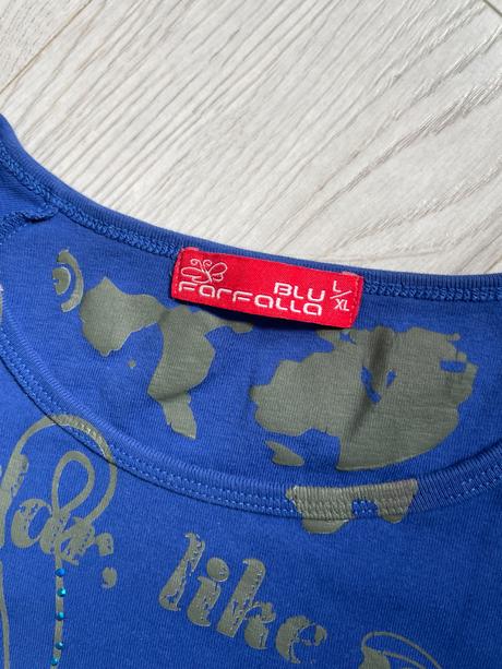 Modro-ružové tričko, l