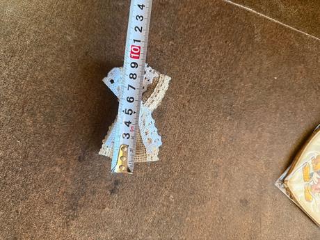 Dekoračná mašlička s čipkou, 