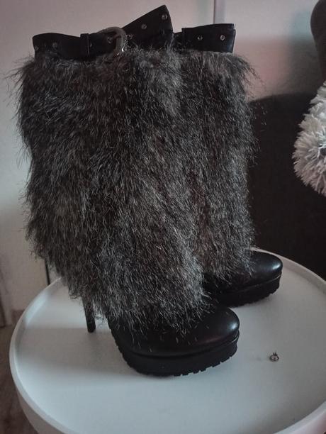 Čižmy s kožušinou, 37