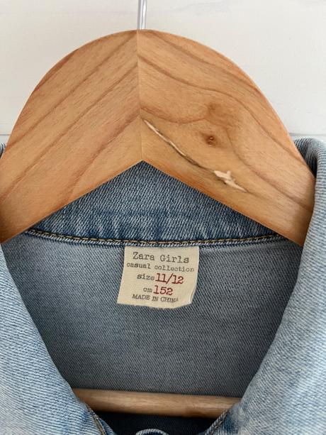 Riflová bunda, zara,152