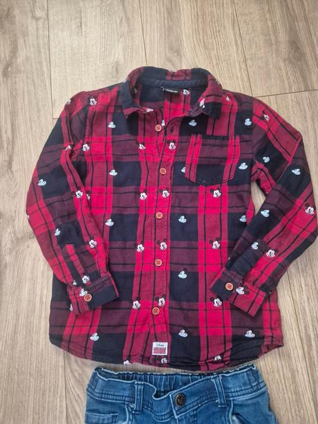 Rifle a košeľa mickeymouse, f&f,122