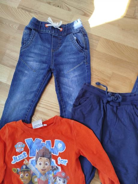 Balík oblečenia, 104–116