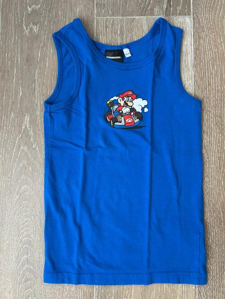 Tričko bez rukávov mariokart, 122