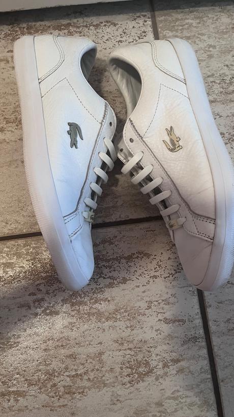 Lacoste sneakers pravá koža, lacoste,41