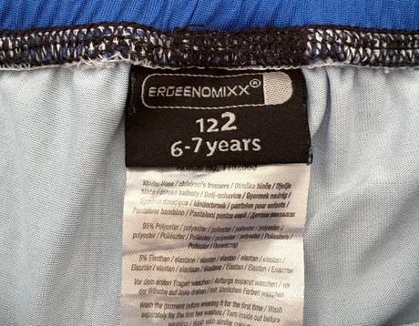Športové šortky veľ. 122, kik,122