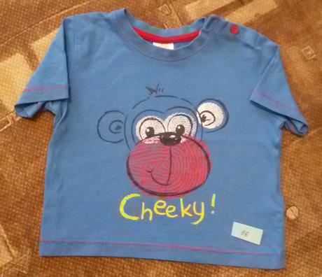 Tričko s milučkou opičkou, f&f,86