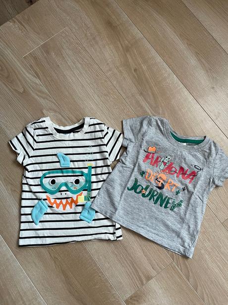 2x tričko veľ 80, pepco,80