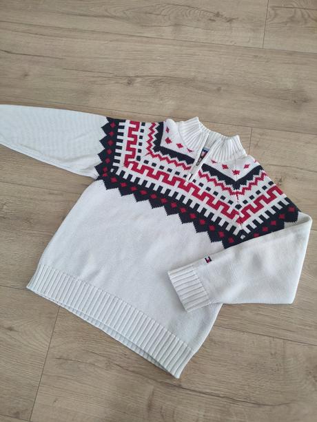 Chlapčenský sveter tommy hilfiger,  veľ. 140/s, tommy hilfiger,140