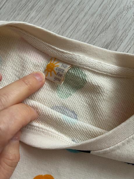 Mikinova tunika, saty, tchibo,134