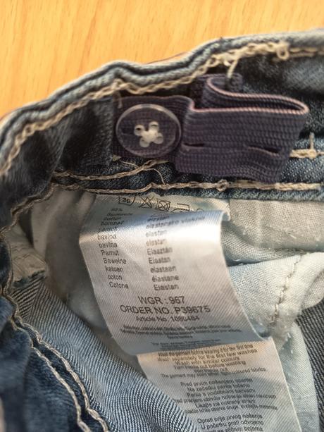 Džínsové sukničky 6-8 rokov, denim,128