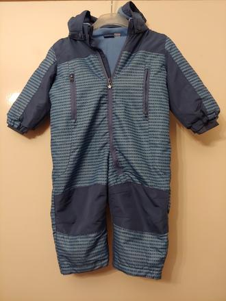 Zimná kombinéza modrá, lupilu,80
