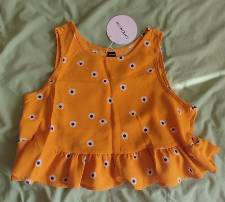 Crop top tričko, xs