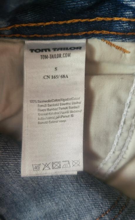 Džínsová minisukňa tom tailor, tom tailor,s