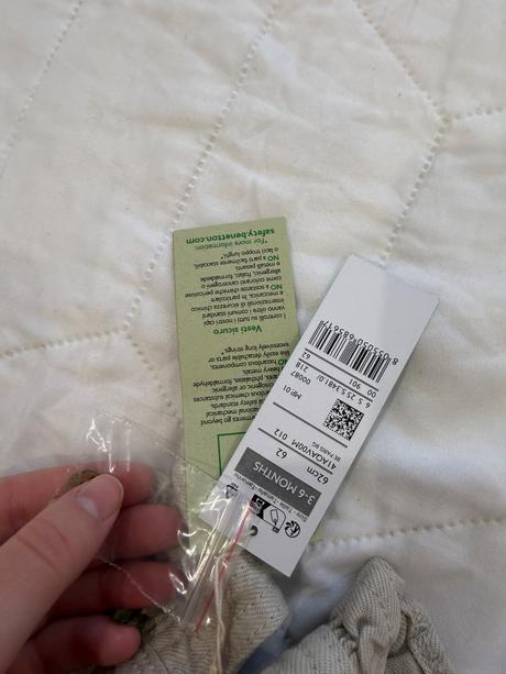 Nový značkový set benetton, benetton,62 / 68