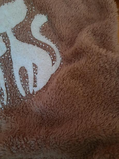 Dámska huňatá mikina, m