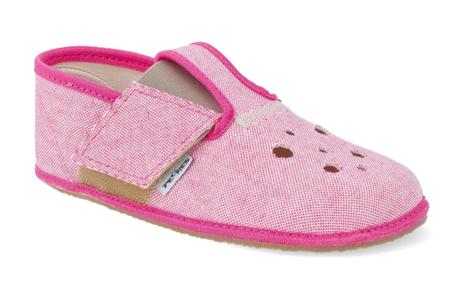 Pegres - prezuvky ružové perforované, pegres,20 - 32
